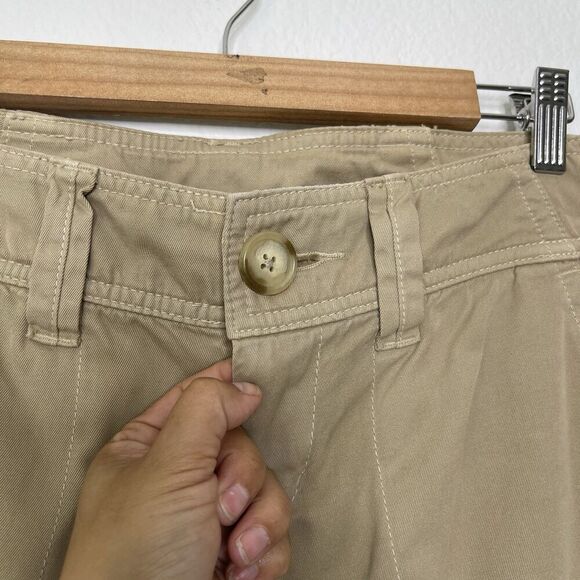James Perse Pants Sz 27 Straight Tan 33" Cotton Utility Khaki Casual Minimalist - Picture 5 of 13